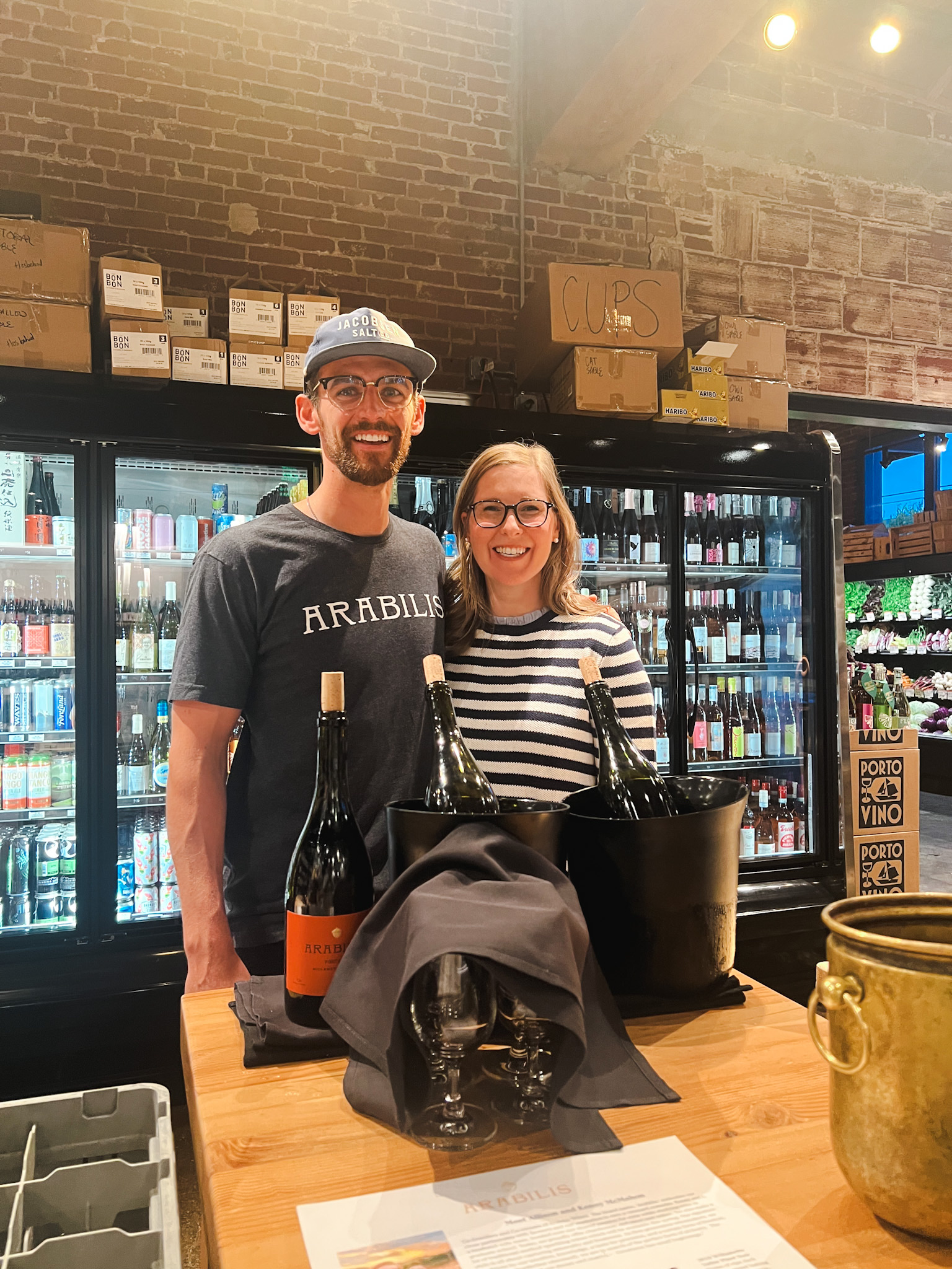 Allison and Kenny Pop up at Providore in PDX