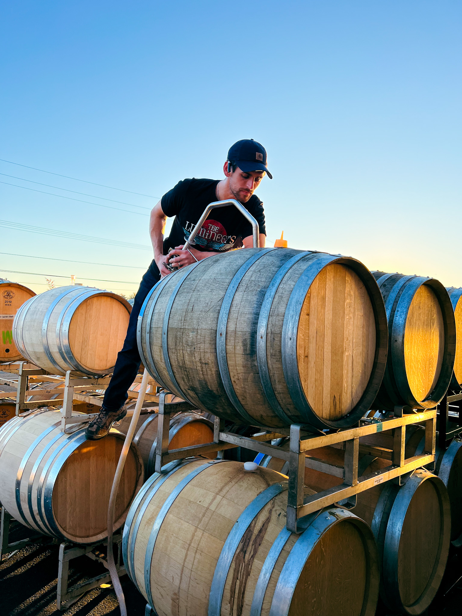 Kenny topping barrels