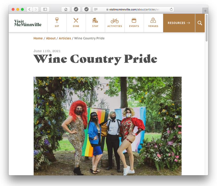 Wine Country Pride